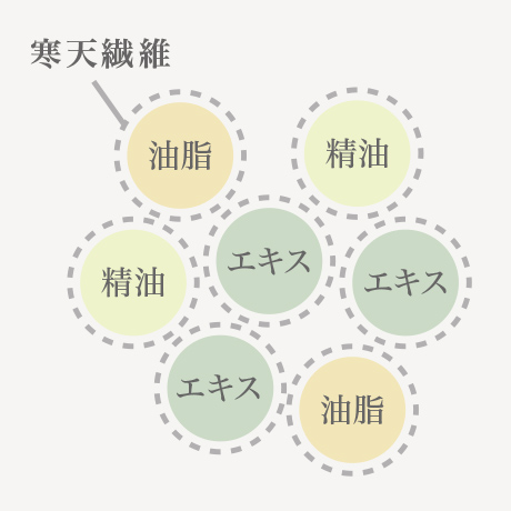 寒天繊維 イメージ